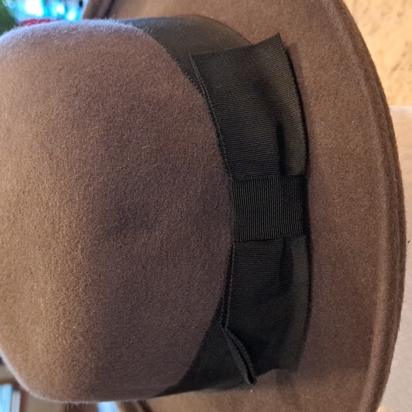Arlin 100% Wool Gray & Black Hat - Picture 2 of 3